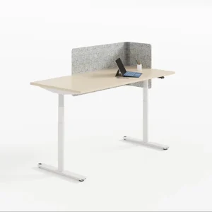 Modern Design Convertible Electrical Lift Enabled Commercial Office Desks Easy Assembly Extendable Sit Stand Workstation 25mm