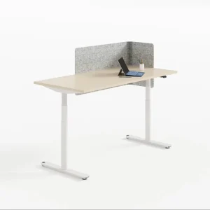 Modern Design Convertible Electrical Lift Enabled Commercial Office Desks Easy Assembly Extendable Sit Stand Workstation 25mm