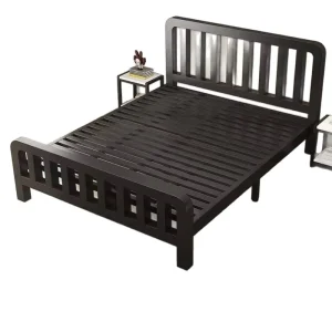 Modern Design Custom Firm Minimalist Black king Dormitory Children Beds Frame