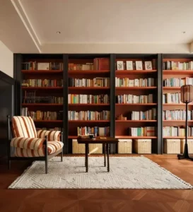 Modern Design Custom Large Wooden Modular Bookshelf for Home Office Living Room School or Library Wall Display