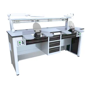 Modern Design Dental Workstation for School and Hospital Labs Stable and Durable Metal Laboratory Tables