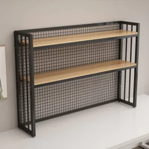 Modern Design Desktop Bookshelf Multi Layer Iron Cabinet for Home or School for Bedroom Living Room Furniture Home Decoration