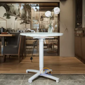 Modern Design Dining Restaurant Aluminum Table Base Folding Coffee Bar Table Leg for Outdoor and Hotel Use