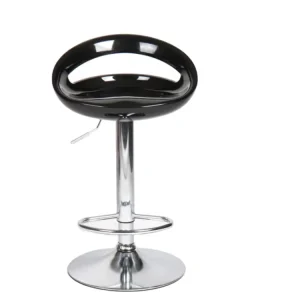 Modern Design Direct Factory Swivel Bar Chair Adjustable High Bar Stool With Seat Hollowed Out for Club for Restaurant