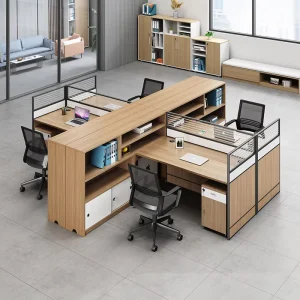 Modern Design Durable Office Cubicles Simple Partition Workstations Furniture for Office Building or Home Prices