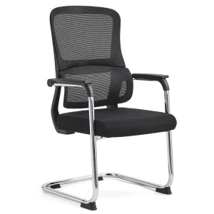 Modern Design Ergonomic Revolving Mesh Back Conference Meeting Chair for Guest Office Visitors