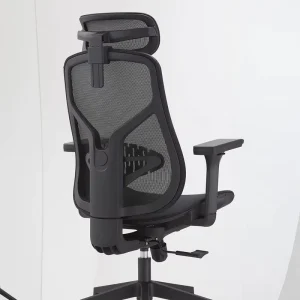 Modern Design Executive Full Mesh Back Office Chair Adjustable Headrest Aluminum Frame Height Adjustable Armrests for Conference