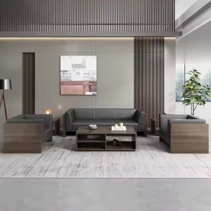 Modern Design Executive Office Sofa Set for Hotel School Living Room