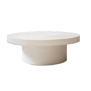 Modern Design FRP Fiberglass Coffee Table for Living Room Customizable Fashionable Furniture with Graphic Solution Capability