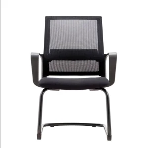 Modern Design Fabric Mesh Chair Stylish Stackable Comfortable Stainless Steel Conference Meeting Room Chair Hotel