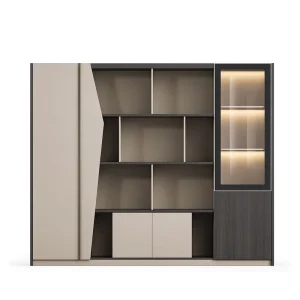 Modern Design Fashion Office Furniture Living Filing Storage Cabinet Bookshelves Luxury Bookcases