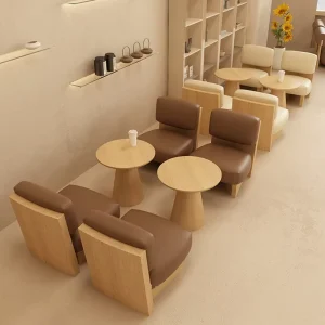 Modern Design Fast Food Restaurant Cafe Coffee Furniture Table and Chair