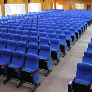 Modern Design Folding Theater Church Seat Chair Lecture Hall Auditorium Chair Plastic with Writing Pad Sillas Para Iglesia