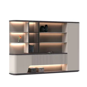 Modern Design Heavy Wooden Filing Cabinet High Quality Panel Office Storage Furniture for Office Home School Hotel Hospital