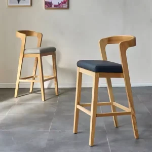 Modern Design High Bar Stool Chairs for Kitchen Dining Counter Height Table and Chair for Living Room Hotel and Home Bar