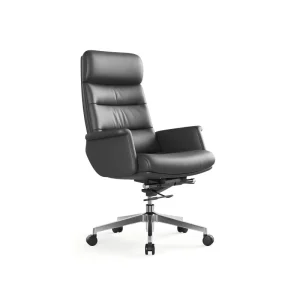 Modern Design High-Quality Ergonomic High-Backed Leather Executive Office Chair Boss Chair Conference Chair