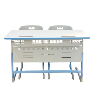 Modern Design High Quality Metal School Furniture Double Ergonomic Comfortable Classroom Home Office Outdoor Living Room Use