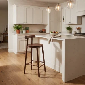 Modern Design High Seatting Height Restaurant Bicester Chair Solid Wooded Hotel Cafe Shop Bar Stool Bar Chair