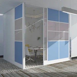 Modern Design High Wall Cubicle Workstation Adjustable Partitions Lift Desk Office Dividers MDF Sit Stand Privacy Solutions