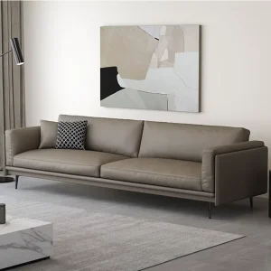 Modern Design Home Office Couch Simplicity Living Room Apartment Hotel Rooms Leather Sofa