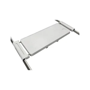Modern Design Hospital Bed Dining Table Adjustable Foot Table with ABS Plastic Iron Material