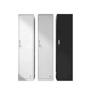 Modern Design Iron Sheet Storage Locker Single and Multi Door Wardrobe for Office Workshop Hotel Use Durable Steel Material
