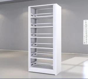 Modern Design Knock Down Metal Bookshelf Office Furniture with Library Styling