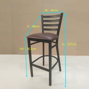 Modern Design Metal Chair Swivel Bar Stool for Sale