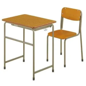 Modern Design Metal Classroom Furniture Set Comfortable School Desks and Folding Chairs Study Table
