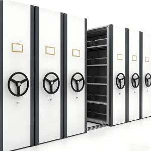 Modern Design Mobile Filing System Commercial Compactor Storage Shelving Metal Archive Cabinet Office Outdoor School Warehouse