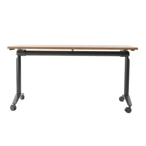 Modern Design Modular Mobile Commercial Conference Table Combination Foldable Panel Wooden Training Meeting Room Splicing Desk