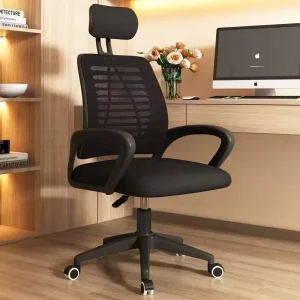 Modern Design Office Chairs Manager Mesh Metal Computer Chairs Adjustable Ergonomic With Packing