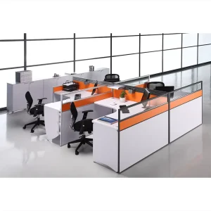 Modern Design Office Cubicle Partition Desk Customized Call Center Office Workstation
