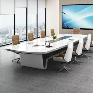 Modern Design Office Furniture White Panel Meeting Table Conference Table for Meeting Room