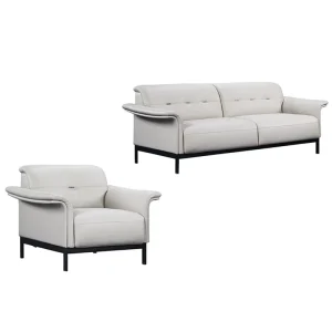 Modern Design Office Leisure Space Sofa Simple Leather Office Sofa Office Sofa for Business Meetings and Negotiations
