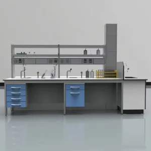 Modern Design Phenolic Resin Lab Workstation Chemical Resistant Fireproof Laboratory Furniture Table
