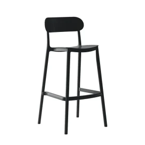 Modern Design Plastic Bar Chair Stool for Living Room and Bathroom for Hotel Use
