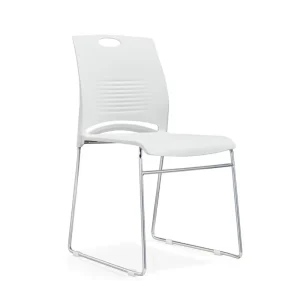 Modern Design Plastic Mesh Hotel Chair with Iron Frame and High Density Foam Seat