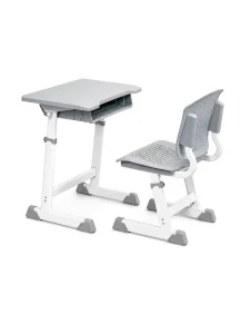 Modern Design Single and Double Table and Chair Set Popular High School Furniture with Stylish Features