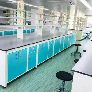 Modern Design Steel Laboratory Table for Hospitals Schools Workshops Warehouses