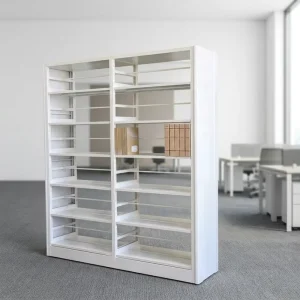 Modern Design Steel Library Bookshelf for Office or Home Use