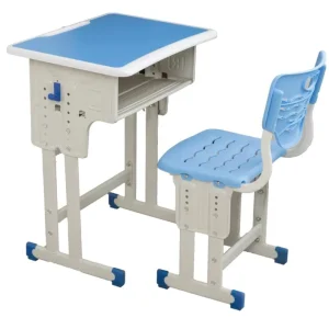 Modern Design Student Chair Desk Set Metal Frame for School Training Commercial Use Hall Bedroom Made China OEM ODM Available