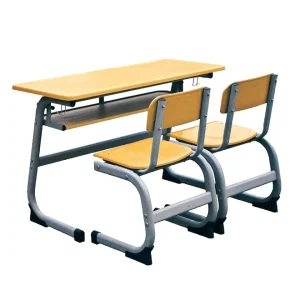 Modern Design Student Desk and Chair School Furniture Double School Chairs and Tables Set School Desk Student Study Desk