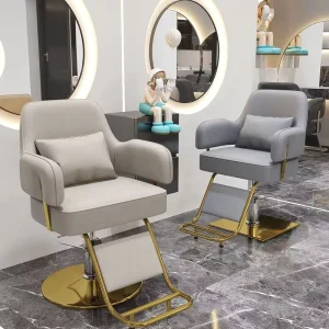 Modern Design Styling Barber Chair ABS+Synthetic Leather+Steel Construction CE ROHS Certified for Beauty Salons Hotels Outdoor