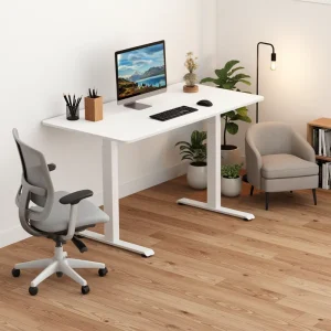 Modern Design Telescopic Standing Desk Ergonomic Home Office Computer Desk Height Adjustable Office Desks Frames