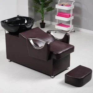 Modern Design Wash Basin Chair Comfortable Flushing Shampoo Bowl Recliner Hair Furniture