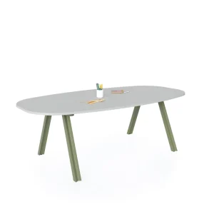 Modern Design Wood Conference Table for Office Meeting Rooms Customizable Size ISO Certified