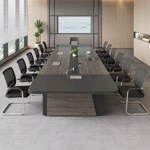 Modern Design Wooden Top Office Meeting Room Conference Table