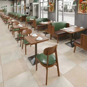 Modern Designs Coffee Shop Booths Seat High Back Sofa Sets Cafe Bench Seating Fast Food Restaurant Furniture For Sale