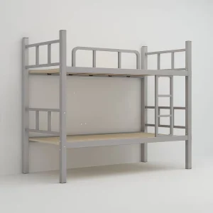Modern Double Layers Steel Adjustable Full Size Dormitory Bunk Bed with 3 Year Warranty Bed
